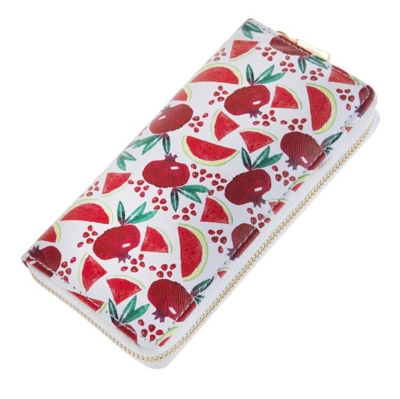 Fruits Printed Zipper Wallet - Picture 1 of 3